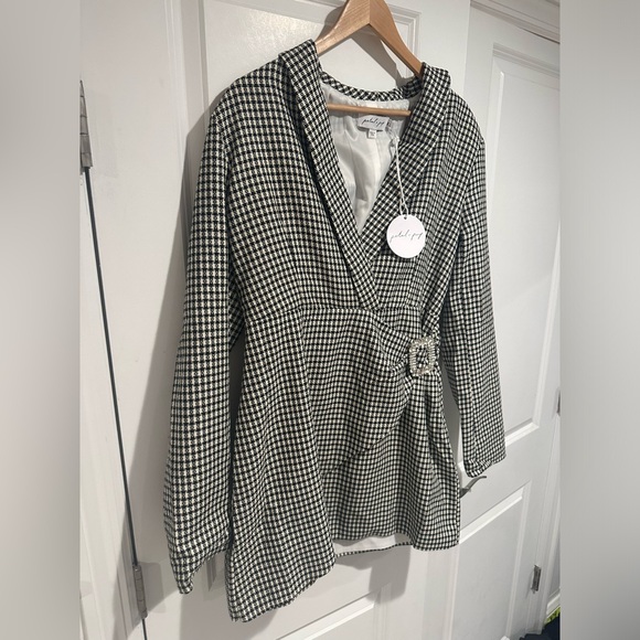 Petal and Pup Tweed Blazer Mini Dress - Picture 8 of 10